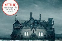 The front cover of the novel The Haunting of Hill House by Shirley Jackson