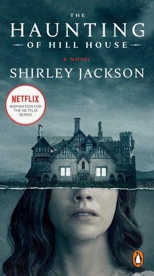 The front cover of the novel The Haunting of Hill House by Shirley Jackson